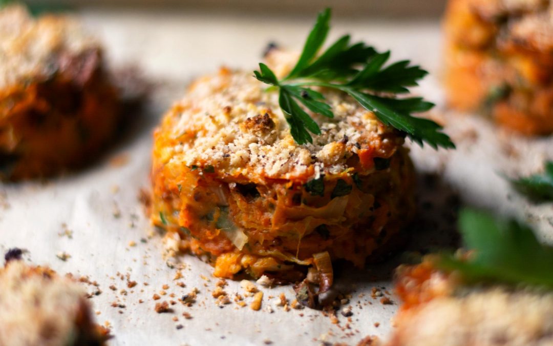 Sweet Potato and Cabbage Cakes